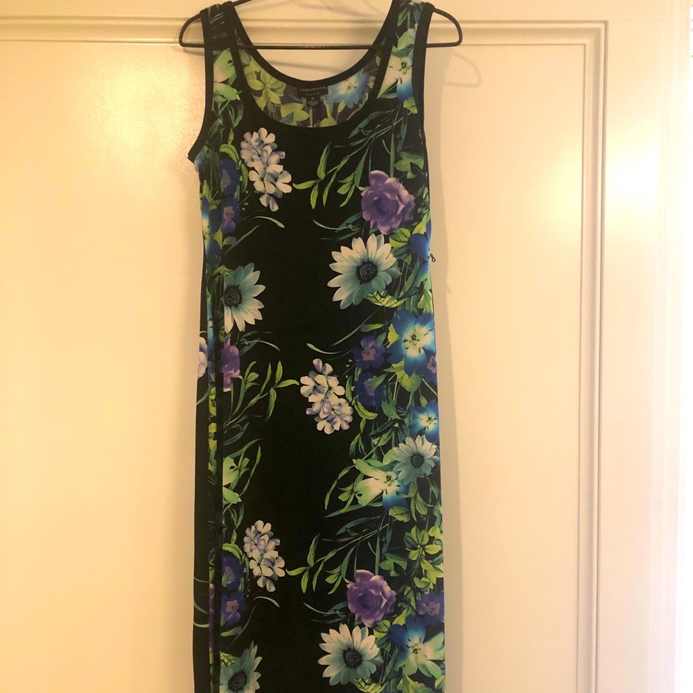 Connected Floral Petite Maxi Dress